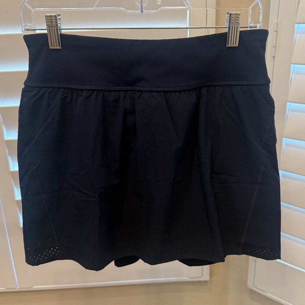 SPANX Get Moving Skort, Lapis Blue, Size L, EUC